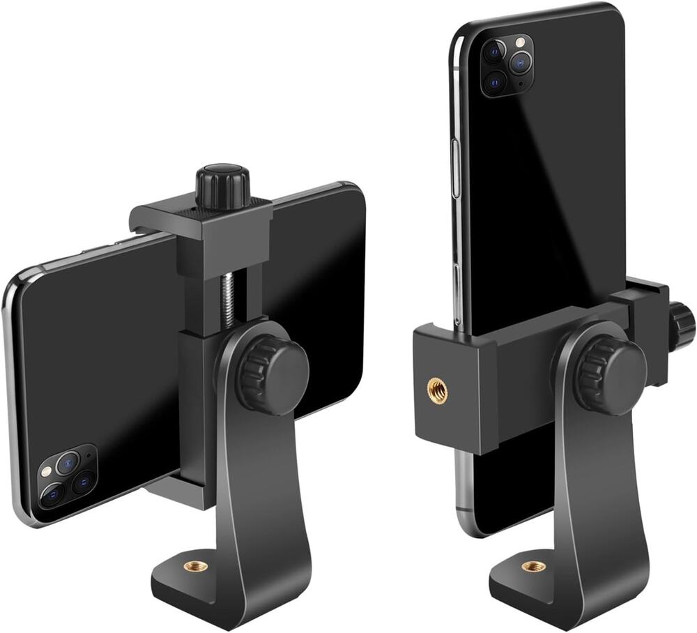 SharingMoment Premium Smartphone Holder/Vertical And Horizontal Tripod Mount